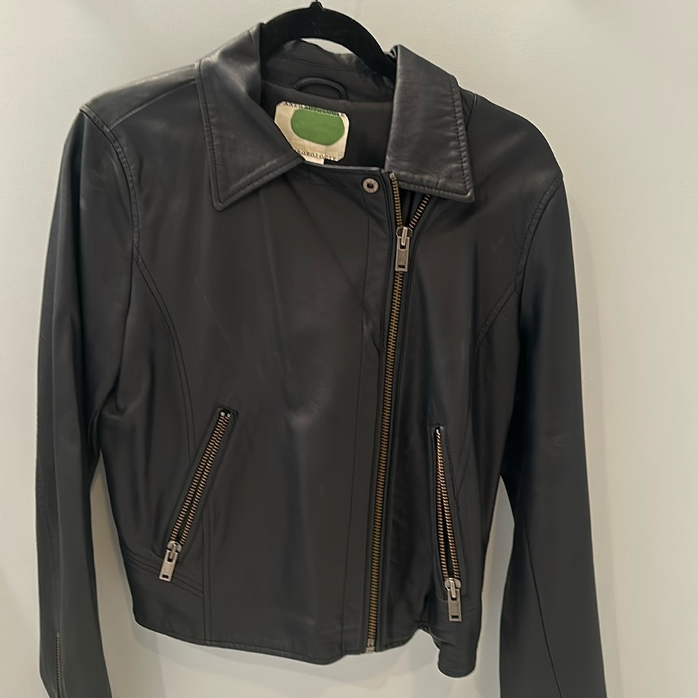 Faux leather Moto jacket